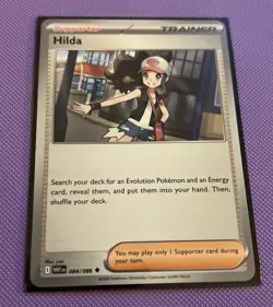 Pokemon TCG: Hilda - 84/86- Scarlet Violet White Flare - NM - Image 1