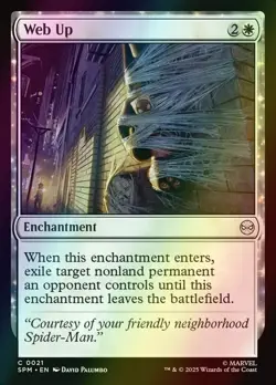 MTG Web Up Foil ** Marvel's Spider-Man ** English - Image 1