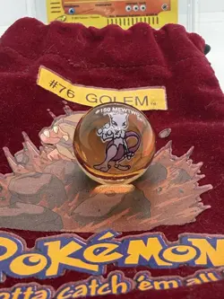 1999 Vintage Pokemon RARE Marble #150 MEWTWO ~ Excellent Condition - Image 3