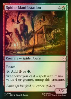 MTG Spider Manifestation Foil ** Marvel's Spider-Man ** English - Image 1