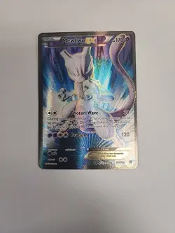 Pokemon TCG Mewtwo EX Full Art Holo Ultra Rare Breakthrough 157/162 170 HP EN - Image 1