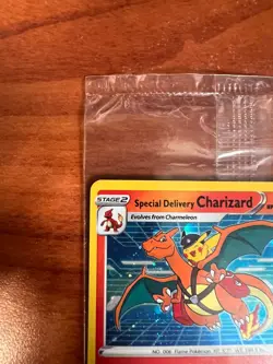 Pokemon Special Delivery Charizard SWSH075 Black Star Promo Sealed - Image 5