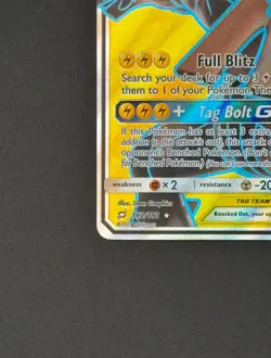 Pokemon TCG: Pikachu & Zekrom GX - Team Up 162/181 Full Art Ultra Rare [NM+] - Image 4