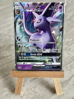 Pokemon TCG Espeon GX SM35 Black Star Promo Holo (English) - LP(-)/MP(+) - Image 1