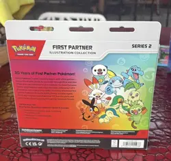 Sealed First Partner Illustration Collection Series 2 PRESALE 6/23 Pokemon - Image 2