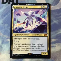 MTG / Absolute Virtue / Nm & Never Played - Image 1