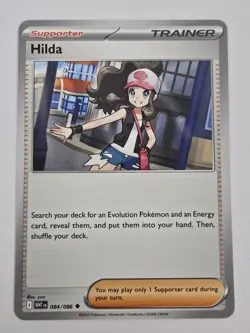 Pokemon TCG: Hilda - 84/86- Scarlet And Violet White Flare - NM - Image 1