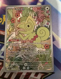 Pokemon TCG Kecleon 213/191 Surging Sparks Illustration - Image 1
