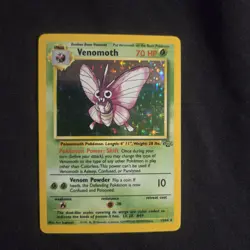 Pokemon TCG Venomoth Jungle 13/64 Holo 1999 Wizards Base Set Holo - Image 1