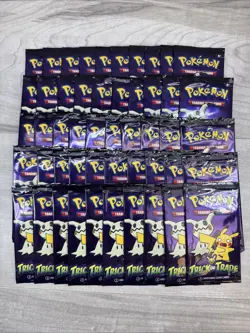 Pokemon TCG Trick or Trade Booster Bundle Box 50 Mini Packs 2023 English NO BAG - Image 2