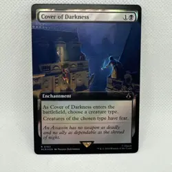 MTG - Cover of Darkness (Extended Art) Universes Beyond: Assassin's Creed Foil - Image 1