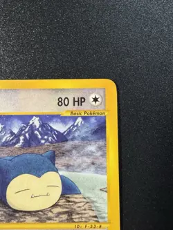Nintendo Snorlax 100/144 EX Skyridge Rare Holo e-Reader Basic 80 HP 2003 - Image 5
