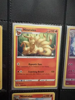 Pokemon TCG Ninetales Lot 4 ENG Regular Alolan Ninetales C13/264 018/195 - Image 3