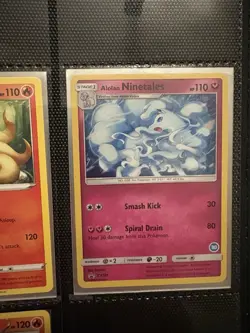Pokemon TCG Ninetales Lot 4 ENG Regular Alolan Ninetales C13/264 018/195 - Image 4