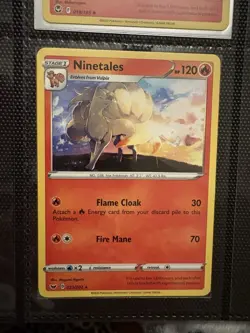 Pokemon TCG Ninetales Lot 4 ENG Regular Alolan Ninetales C13/264 018/195 - Image 5