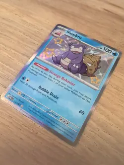 Slowbro 117/091 Baby Shiny Rare Pokemon TCG SV: Paldean Fates - Image 4