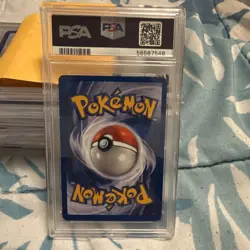 2001 Pokemon TCG Southern Islands Vileplume 17/18 Holo Promo PSA 6 - Image 2