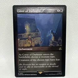 MTG - Cover of Darkness (Foil Etched) Universes Beyond: Assassin's Creed Foil - Image 1
