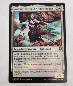 FOIL MTG Ardenn, Intrepid Archaeologist - Commander Legends #010 NM - Image 1