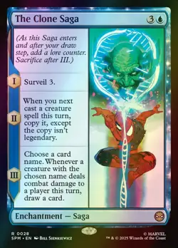 MTG The Clone Saga Foil ** Marvel's Spider-Man ** English - Image 1