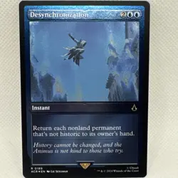 MTG - Desynchronization (Foil Etched) Universes Beyond: Assassin's Creed Foil NM - Image 1