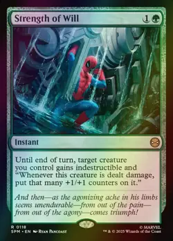 MTG Strength of Will Foil ** Marvel's Spider-Man ** English - Image 1