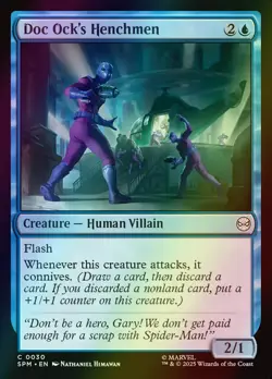 MTG Doc Ock's Henchmen Foil ** Marvel's Spider-Man ** English - Image 1