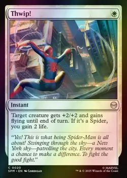 MTG Thwip! Foil ** Marvel's Spider-Man ** English - Image 1