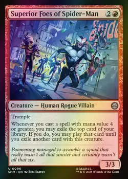 MTG Superior Foes of Spider-Man Foil ** Marvel's Spider-Man ** English - Image 1