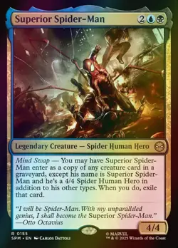 MTG Superior Spider-Man Foil ** Marvel's Spider-Man ** English - Image 1
