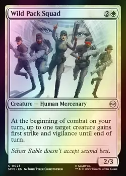 MTG Wild Pack Squad Foil ** Marvel's Spider-Man ** English - Image 1