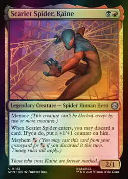 MTG Scarlet Spider, Kaine Foil ** Marvel's Spider-Man ** English - Image 1