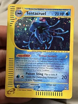 Tentacruel - H26/H32 - Pokemon Aquapolis Holo Rare Card LP - Image 1
