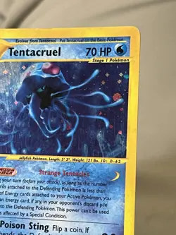 Tentacruel - H26/H32 - Pokemon Aquapolis Holo Rare Card LP - Image 3