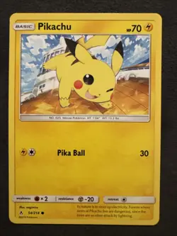 PIKACHU 54 Pokemon S&M Unbroken Bonds COMMON - MINT COPY - Image 1