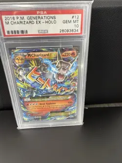 2016 Pokemon XY M Charizard EX (Mega) 12/83 Generations MINT PSA 10 - Image 2