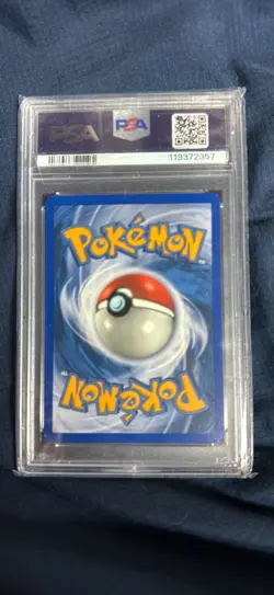 PSA 8 NM-MT DRAGONITE EX 90/97 EX DRAGON HOLO POKEMON 2003 W/ 2 Swirls - Image 1