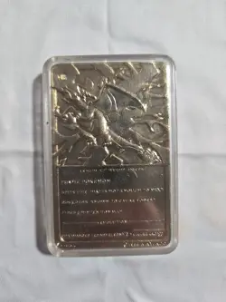 1999 Pokemon Charizard #6 24k Gold Plated Burger King Promo - Image 2