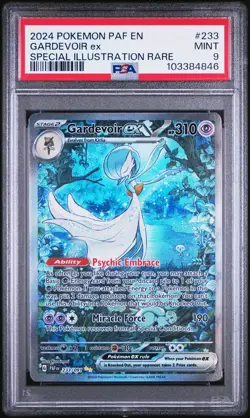 2024 POKEMON PAF EN-PALDEAN FATES SPECIAL ILLUSTRATION RARE GARDEVOIR EX PSA 9 - Image 1
