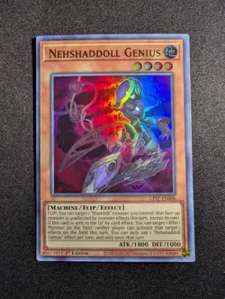 Yugioh - Nehshaddoll Genius GFTP-EN006 1st Editon Ultra Rare NM - Image 1