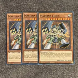 3x Machina Force - SR10-EN007 - Common 1st Edition NM Yugioh - Image 1