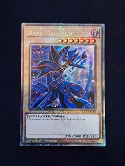 YuGiOh RA04-EN001 Dark Magician Quarter Century Secret Rare NM 1st Ed - Image 1
