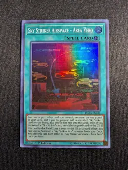 Yugioh - Sky Striker Airspace - Area Zero DASA-EN039 1st Edition Super Rare LP - Image 1