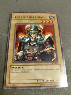 YUGIOH CELTIC GUARDIAN Holo/Non-holoLOB-007/SYE-008 SUPER UNLIMITED ED NM 1996 - Image 4