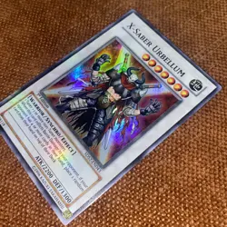 Yugioh card 1st Edition 5DS2-EN043 X-Saber Urbellum Moderately Played - Image 3