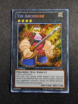 Yugioh - Tin Archduke HA07-EN060 1st Edition Secret Rare NM - Image 1
