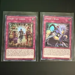 Yugioh Joker’s Wild & Court of Cards KICO-EN008 King's Court 1st Edition NM - Image 1
