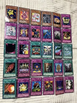 vintage japanese yugioh 30 Card lot - Image 2