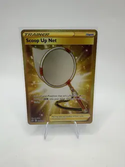 2020 Rebel Clash - Scoop Up Net 207/192 Secret Rare Gold Pokemon Card - Image 1