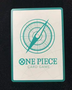 One Piece Japanese Don Card Carrying on His Will Gold Frame OP13 D.Roger J6 #2 - Image 2